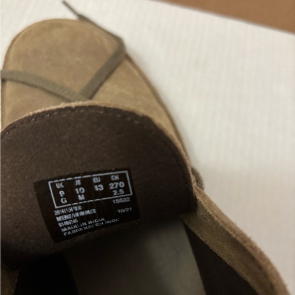 Clarks Men\'s Taupe Suede Lace Up Chukka Ankle Dress Boots Size 10M main image 4
